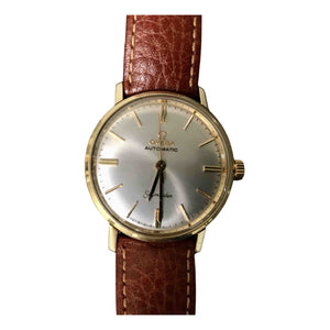 Omega seamaster  gold plated watch