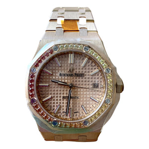 Audemars Piguet royal oak lady pink pink gold watch