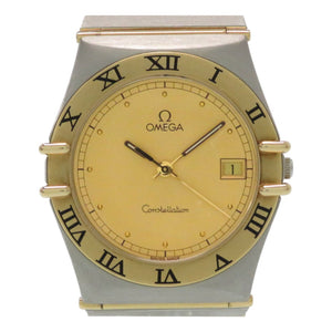 Omega constellation gold gold and steel watch