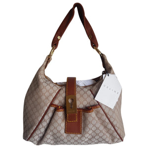 Celine beige cloth handbag