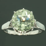 Estate platinum engagement ring