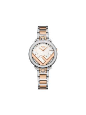 Fendi - two-tone Run Away watch - women - stainless steel - One Size - SILVER