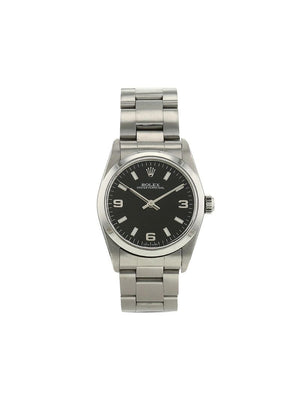 Rolex - pre-owned Oyster Perpetual 24mm - women - stainless steel - One Size - SILVER