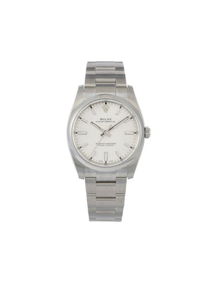 Rolex - unworn Oyster Perpetual 34mm - unisex - Sapphire Glass/stainless steel - One Size - WHITE