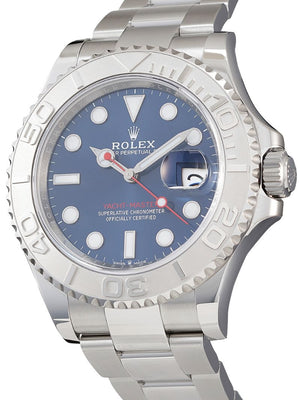 Rolex - unworn Yacht-Master 40mm - men - Sapphire Glass/stainless steel - One Size - BLUE