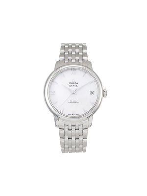 Omega - pre-owned De Ville Prestige Co-Axial 32.7mm - women - Sapphire Glass/stainless steel - One Size - WHITE