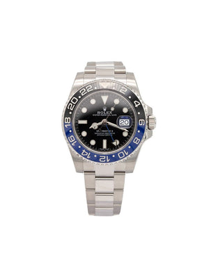 Rolex - 2017 pre-owned GMT-Master II 40mm - unisex - Steel/ceramic - 40 - Black