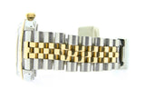 Pre Owned Mens Rolex Two-Tone Datejust with a Slate Roman Dial 16013