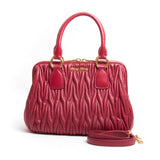 Miu Miu Rubino Matelasse Nappa Handbag