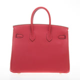 Hermes Rose Jaipur Togo Leather Birkin 25cm (T Stamp)