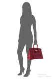 Hermès Rouge Porosus Crocodile Lisse Birkin 35