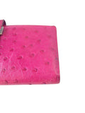 Hermes Bearn Fuschia Ostrich wallet