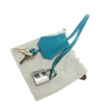 Hermes Turquoise Leather Birkin 35cm (R Stamp)