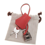 Hermes Rouge Pivoine Clemence Leather Kelly 32cm (R Stamp)