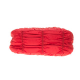 Prada Red Nylon Shoulder Bag with Shoulder Strap