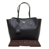 Gucci 354397 Black Swing Leather GM Tote Bag
