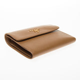 Prada Brown Saffiano Leather Medium Wallet