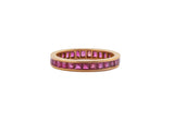 Ruby eternity ring