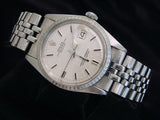 Pre Owned Mens Rolex Stainless Steel Datejust with a Silver Dial 1603