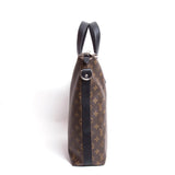 Louis Vuitton M40388 Monogram Macassar Canvas Kitan Handbag with Shouler Strap