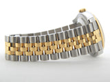 Pre Owned Mens Rolex Two-Tone Datejust with a White Roman Dial 116233