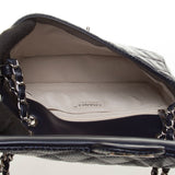 Chanel A90211 Navy Perforated Lambskin Quilted Shoulder Bag