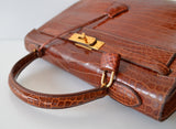 Hermes Kelly 32 Miel Crocodile Porosus