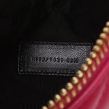 YSL / Saint Laurent 379039 Fuchsia Calfskin Matelasse Pouch
