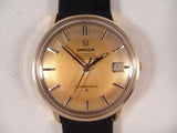 Omega Constellation 18 k solid case Omega lizard strap + buckle ref 168.010 year 1966 cal 564