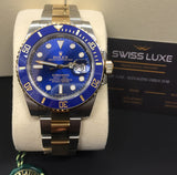 ROLEX SUBMARINER DATE STEEL & Yellow Gold Diver\'s Watch - 116613LB