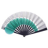 LUXURY SILVER PETAL HAND-FAN BY DUVELLEROY