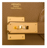 Hermes Alezan Epsom Birkin 30cm Gold Hardware