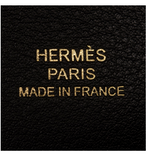 Hermes Black Swift Mini Kelly Pochette