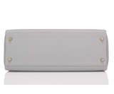 Hermes Gris Mouette Togo Kelly 32cm Gold Hardware