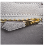 Hermes Gris Mouette Togo Kelly 32cm Gold Hardware