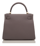 Hermes Etain Togo Kelly 28cm Gold Hardware