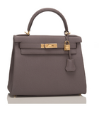 Hermes Etain Togo Kelly 28cm Gold Hardware