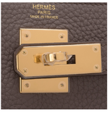 Hermes Etain Togo Kelly 28cm Gold Hardware