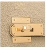 Hermes Trench Togo Birkin 30cm Gold Hardware
