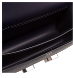 Hermes Indigo Epsom Constance 24cm Palladium Hardware