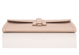 Hermes Argile Swift Jige Elan Clutch 29cm