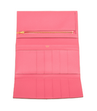 Hermes Rose Azalea Epsom Bearn Wallet