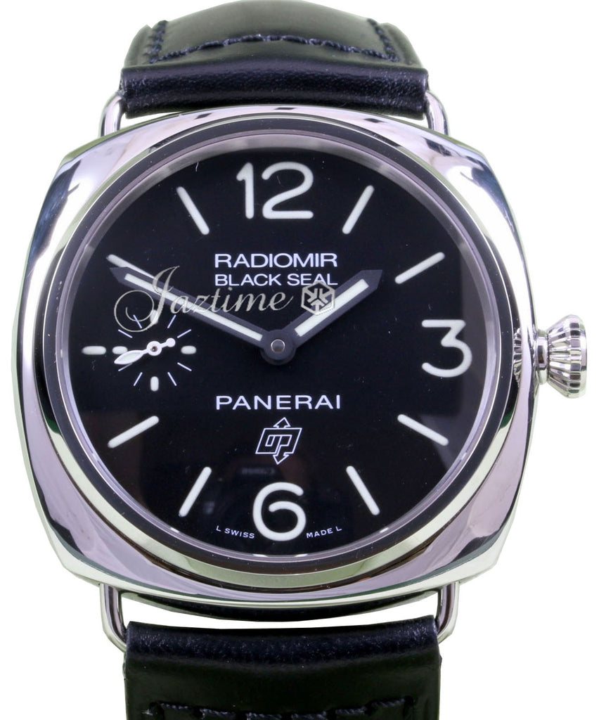 Panerai PAM 380 Radiomir Black Seal Logo Dial 45mm Stainless Steel