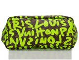 Louis Vuitton Green Monogram Graffiti Neverfull GM