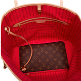 Louis Vuitton Grenade Pink Monogram V Neverfull MM