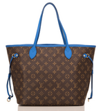 Louis Vuitton Monogram Grand Bleu Ikat Neverfull MM