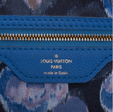 Louis Vuitton Monogram Grand Bleu Ikat Neverfull MM