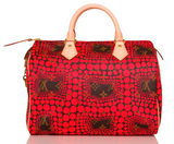 Louis Vuitton Monogram Red Kusama Town Speedy 30