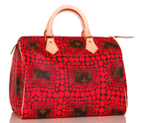 Louis Vuitton Monogram Red Kusama Town Speedy 30