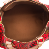 Louis Vuitton Monogram Red Kusama Town Speedy 30